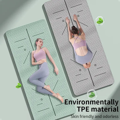 ZenVibe Eco-Friendly Non-Slip Yoga Mat: Your Companion for Mindful Movement