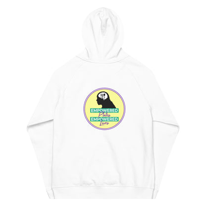 Forward Vibrations Empowered Plates Empowered Lives unisex hoodie white
