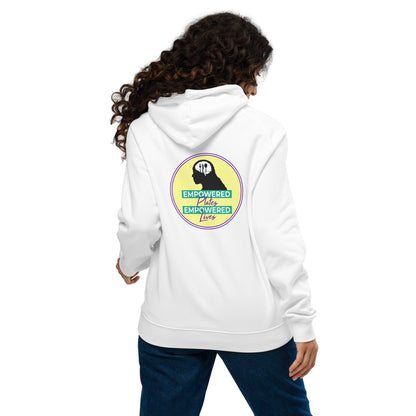 Forward Vibrations Empowered Plates Empowered Lives unisex hoodie white