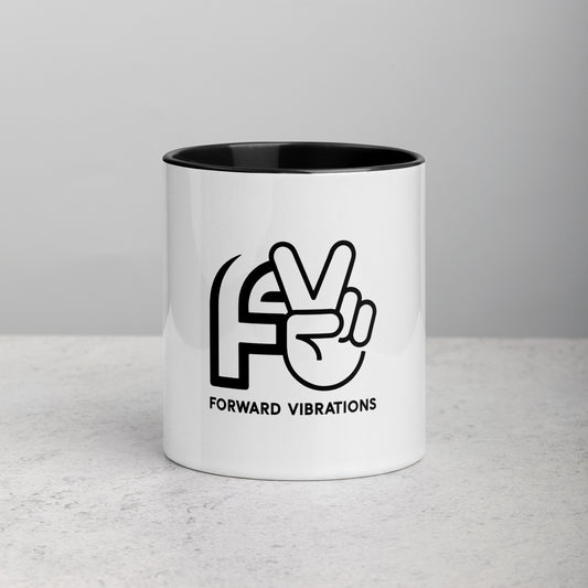 Forward Vibrations Mug with Color Inside